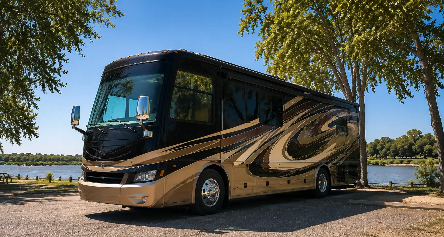 Sacramento Mobile RV Repair Technician On-Site Mobile RV repair in Sacramento CA at campground near Folsom Lake along I-80